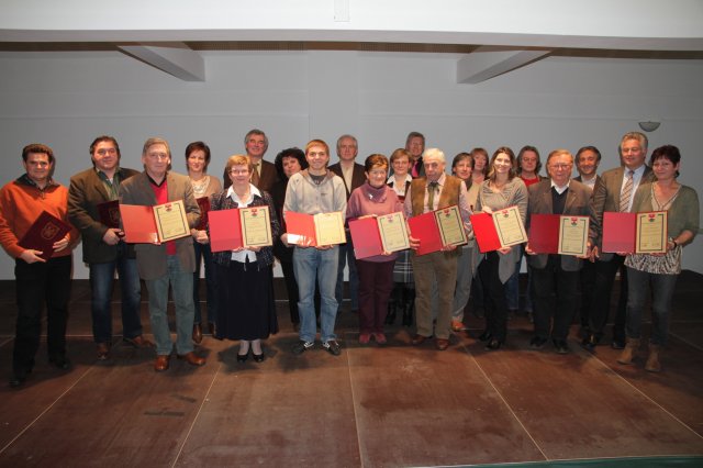 Vereinsehrung Winzerkeller 2011